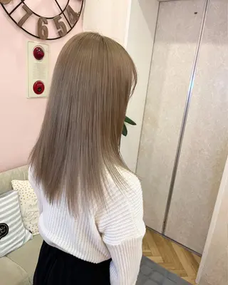 ロング カラー ヘアアレンジ ブリーチなし/ レイヤー🌿runaのヘアスタイル