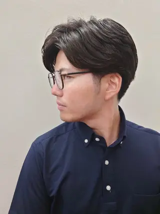 メンズ パーマ Paddle所属・【メンズスタイル】 ﾏｴﾇﾏｷﾎのヘアスタイル