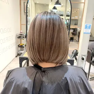 ショート カラー アンドウ ユウ/ レイヤーカット/韓国のヘアスタイル