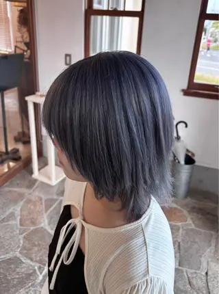 カラー 中矢 みつはのヘアスタイル