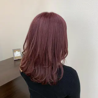 セミロング ✨艶カラー/韓国ヘア ✨momoriのヘアスタイル