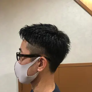 メンズ BELO福島所属・ツイストスパイラル 成林康平のヘアスタイル