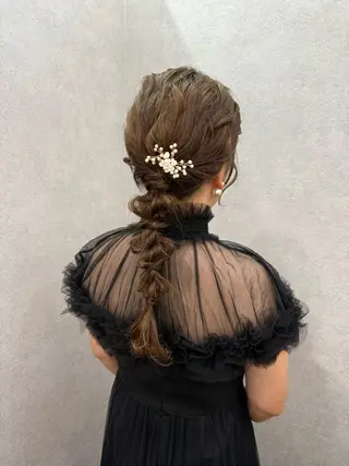 ロング まとまるボブ🌼 アレンジ🌼鴨下穂香のヘアスタイル