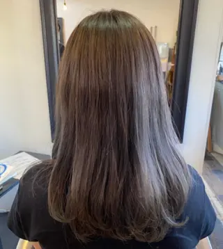 ロング カラー 柔らかパーマ🐾 ストカール🌷川原のヘアスタイル