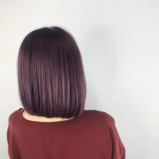 ミディアム カラー 飯塚 青空のヘアスタイル