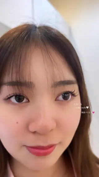 マツエク・マツパ レイヤーカット┊ 透 明感カラー┊ YUIのヘアスタイル