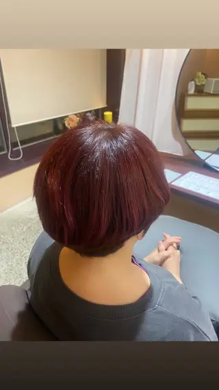 カラー YOKE /桃山台 / ioriのヘアスタイル