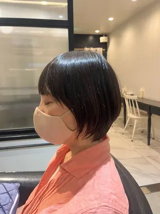 ショート Cadre新小岩🫧 栗原葵のヘアスタイル