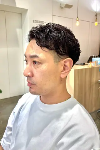 メンズ 恵比寿メンズ カット✂️井向幹滉のヘアスタイル
