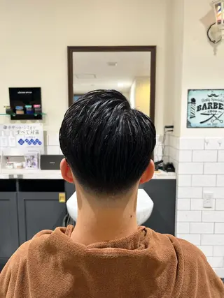 ショート メンズ 似合わせカットパーマ 長峯丈士のヘアスタイル