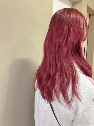 ロング カラー スズキアキエ/カラー /髪質改善/マツパのマツエク・マツパデザイン