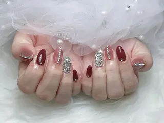 ネイル 【Eclat ｴｸﾗ】nail＆beauty所属・Eclat〔ｴｸﾗ〕 MOEKA𝜗𝜚*のネイルデザイン