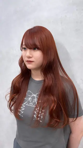 ロング 暖色カラー/レイヤー カット☁️MEI☁️のヘアスタイル