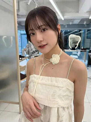 ミディアム 顔周り🇰🇷韓国 レイヤー/いづみ💞のヘアスタイル