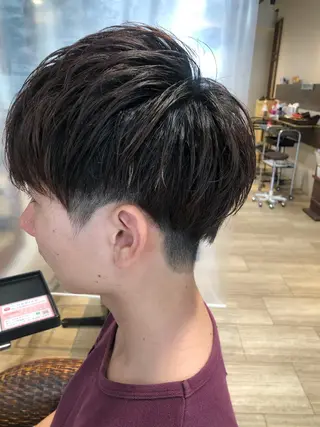 ショート メンズ メンズパーマ/ スパイキー/神田正紀のヘアスタイル