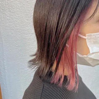 ミディアム カラー 色素薄めカラー❤︎ chihiroのヘアスタイル
