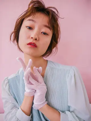 ショート nessヤマサキ リュウタのヘアスタイル