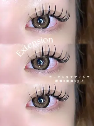 マツエク・マツパ ALTER EYES 脇川 楓のマツエク・マツパデザイン