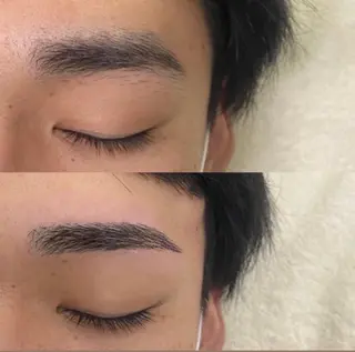 メンズ アイブロウ Frances Maedaのマツエク・マツパデザイン