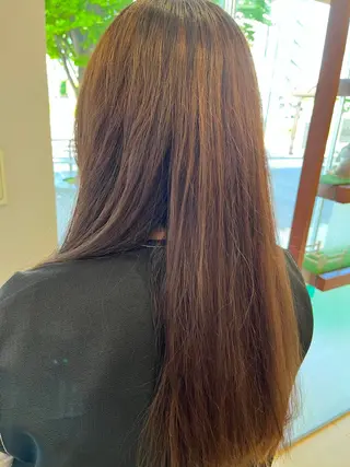 ロング カラー 💠 安部朋也💠のヘアスタイル