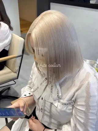 ミディアム カラー カラー特化サロン梅田 Eir茶屋町/山下のヘアスタイル