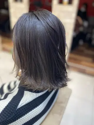 ミディアム カラー 久保木 真人のヘアスタイル