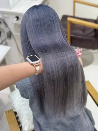 ロング カラー euphoria銀座グランデ所属・はるか 🐏🌟のヘアスタイル