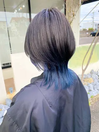 ミディアム Nicoru*所属・園田 綾佳のヘアスタイル