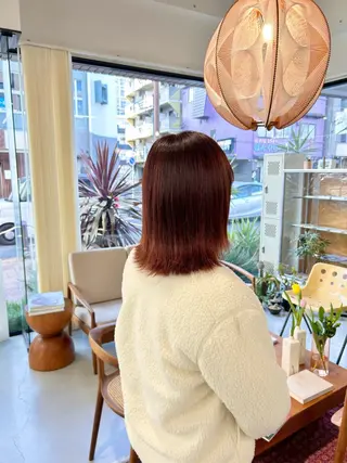 カラー 藤原 あかりのヘアスタイル