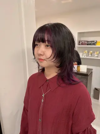 セミロング ショート/レイヤー/ ボブ/安本和史のヘアスタイル