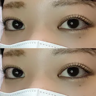 マツエク・マツパ crescent eye aのマツエク・マツパデザイン