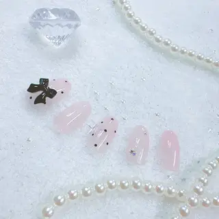 ネイル ネイルPetit Ribbonのネイルデザイン