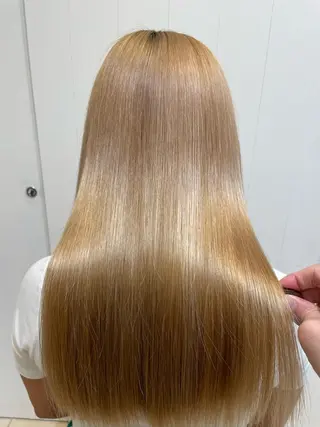 ロング 韓国レイヤー／髪質 改善カラー/れんのヘアスタイル