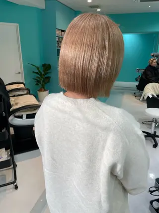 ショート カラー 💫ダブルカラー💫 池袋西口・泡渕✂️のヘアスタイル