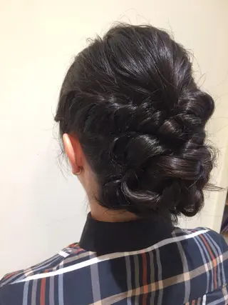 ロング ヘアアレンジ MeL 横浜/ ＭＩＨＯのヘアスタイル