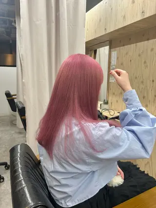 ロング 美髪縮毛矯正/ 髪質改善/岩田一駿のヘアスタイル