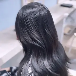 ロング カラー suzuka/透明感 カラー 美髪縮毛矯正のヘアスタイル