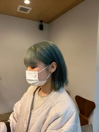 ミディアム Musée libre所属・川端 明莉のヘアスタイル