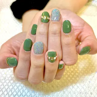 ネイル 🤎🧸 Aya 🧸🤎のネイルデザイン