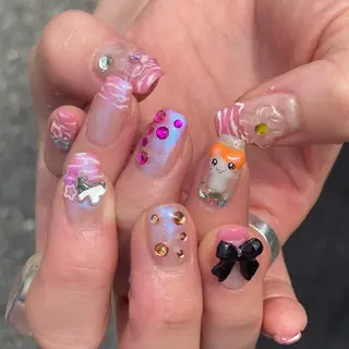 ネイル nano/きもかわ nail🐬🫧のネイルデザイン