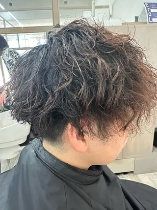 ミディアム 佐藤 はるとのヘアスタイル