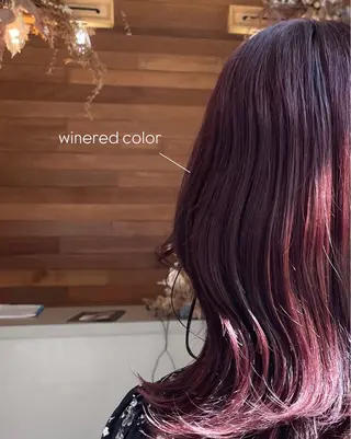 カラー 上村 あやののヘアスタイル