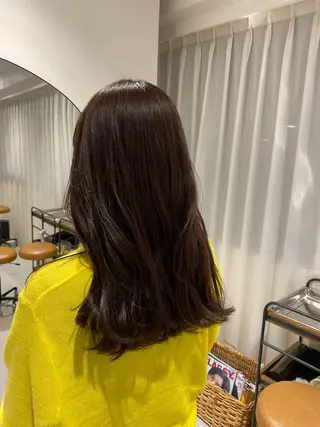 ロング ショート/ボブ/顔周 りレイヤー/RINAのヘアスタイル