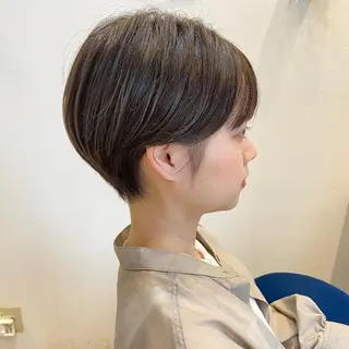 ショート ショート、ボブ シマダマサトのヘアスタイル