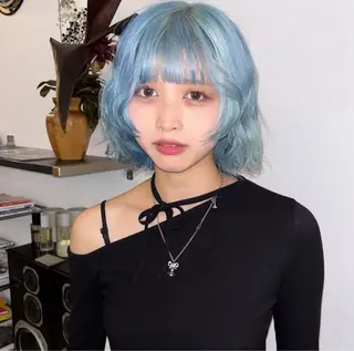 ショート カラー hair salon　丹tan所属・Rena✴︎トレンド ×スタンダードMIXのヘアスタイル