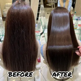 ロング 髪質改善美容師 鈴木のヘアスタイル