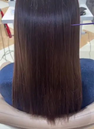 ロング 相馬 菜々子のヘアスタイル