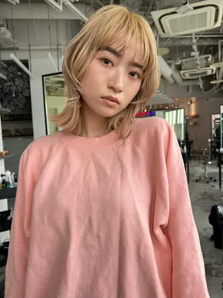 ミディアム 🌿MASATO 🌿韓国ヘアのヘアスタイル