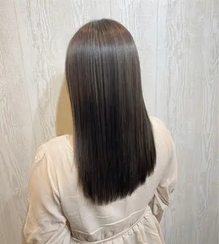 セミロング カラー TELA  HAIR 土浦所属・TELA HAIR 副代表　岡田のヘアスタイル