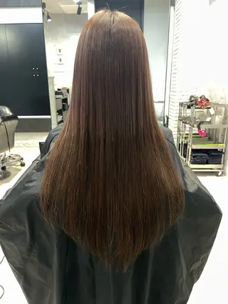 ロング 原宿/プルエ ク/上品カラー/そらのヘアスタイル